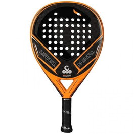 Vibor-A Pala de Pádel Mortal Carbon 3.0 Talla 351 Naranja y Negra